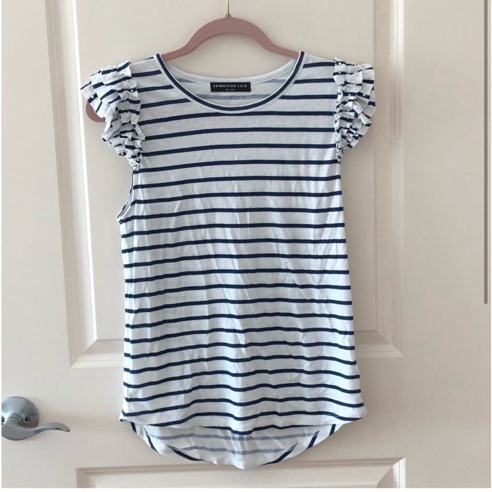 Generation Love Stripes Top
